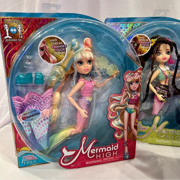 Mermaid High Spring Break Doll Bundle Raynea Oceanna Finley New - Picture 3 of 7